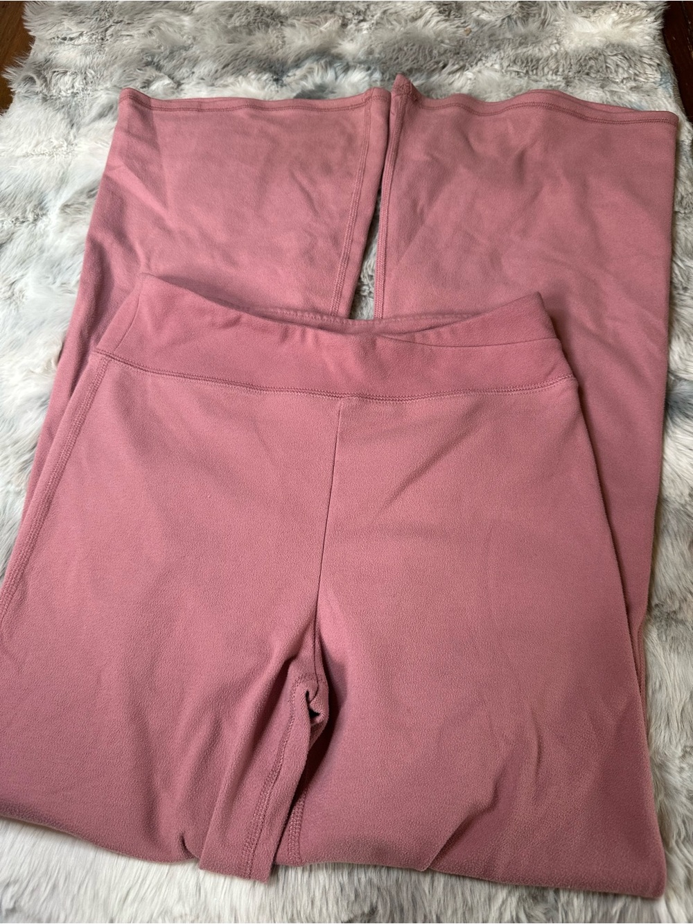 abercrombie kids Dusty Pink Wide-Leg Pants